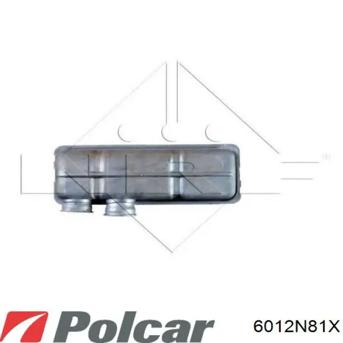 Радіатор пічки 6012N81X Polcar