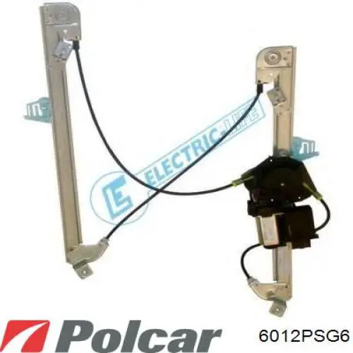 Купити 6012PSG6 Polcar Склопідйомник передньої правої двері