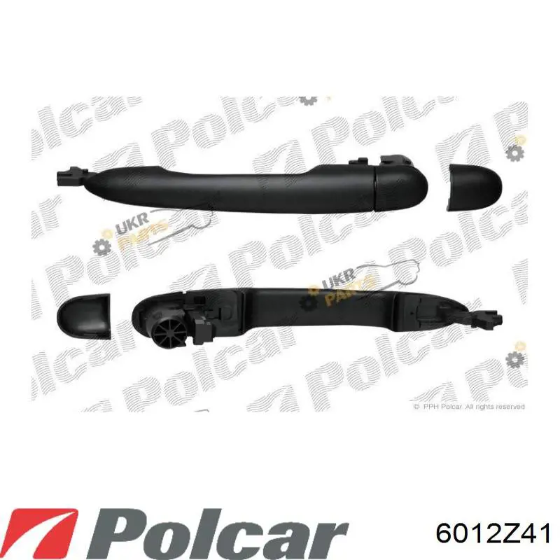 Ручка передньої двері зовнішня Polcar 6012Z41 ціна, від 20.00 USD