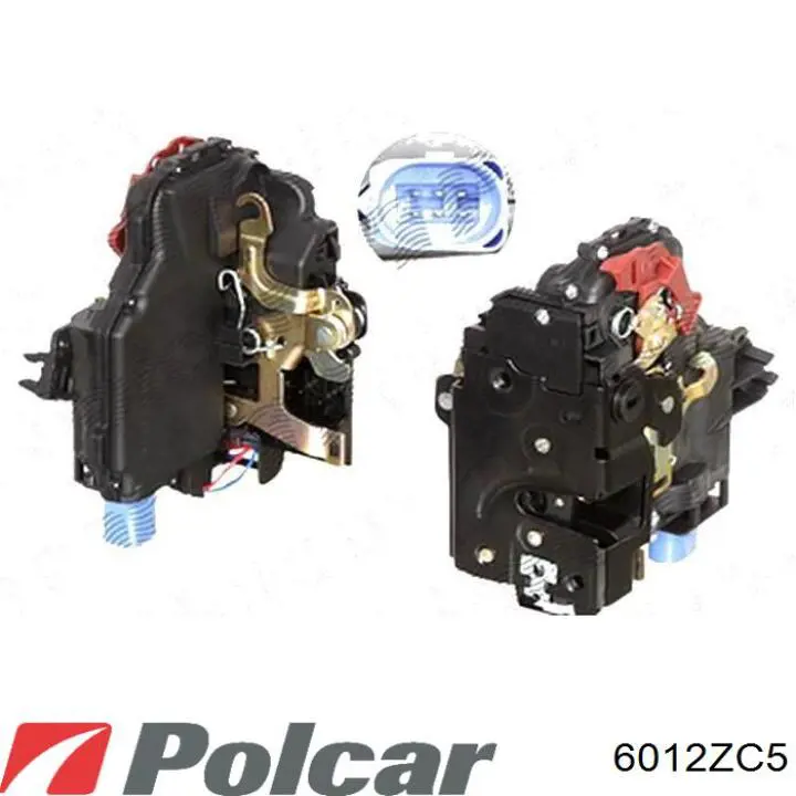 Замок багажника 6012ZC5 Polcar