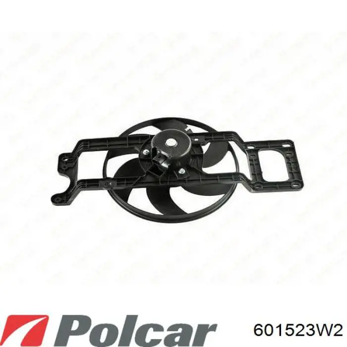 Вентилятор радіатора Polcar 601623W2 ціна, від 29.61 USD