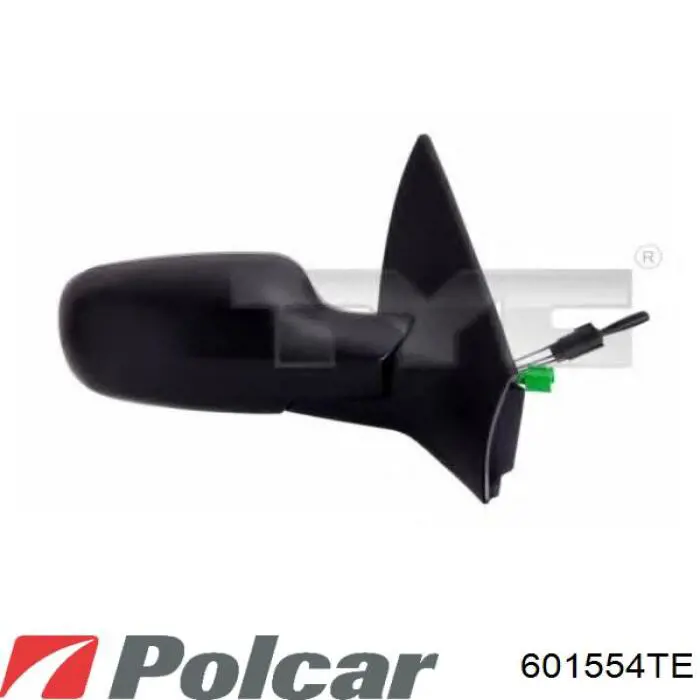 Накладка дзеркала заднього виду, ліва 601554TE Polcar