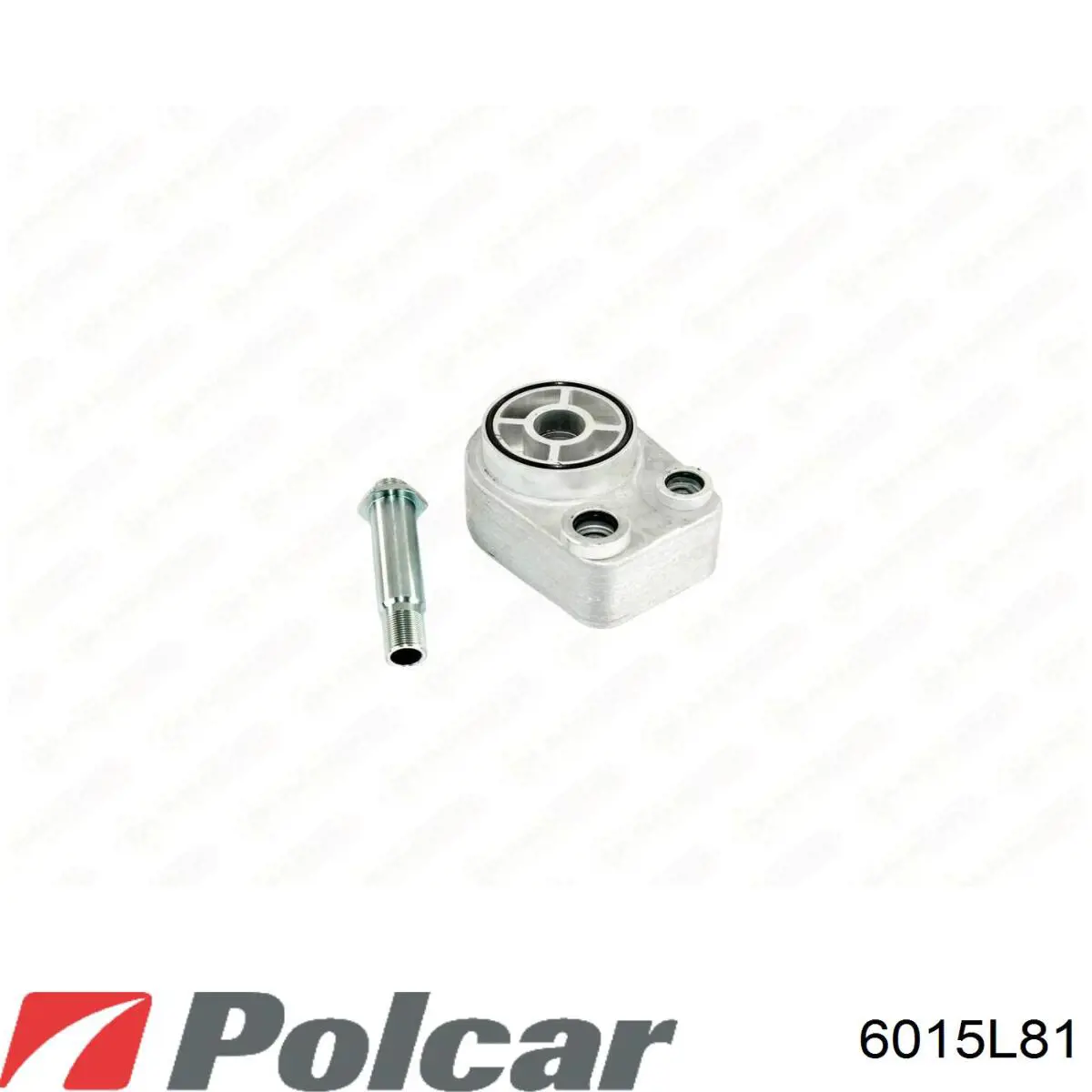 Радіатор масляний (холодильник), під фільтром 6015L81 Polcar