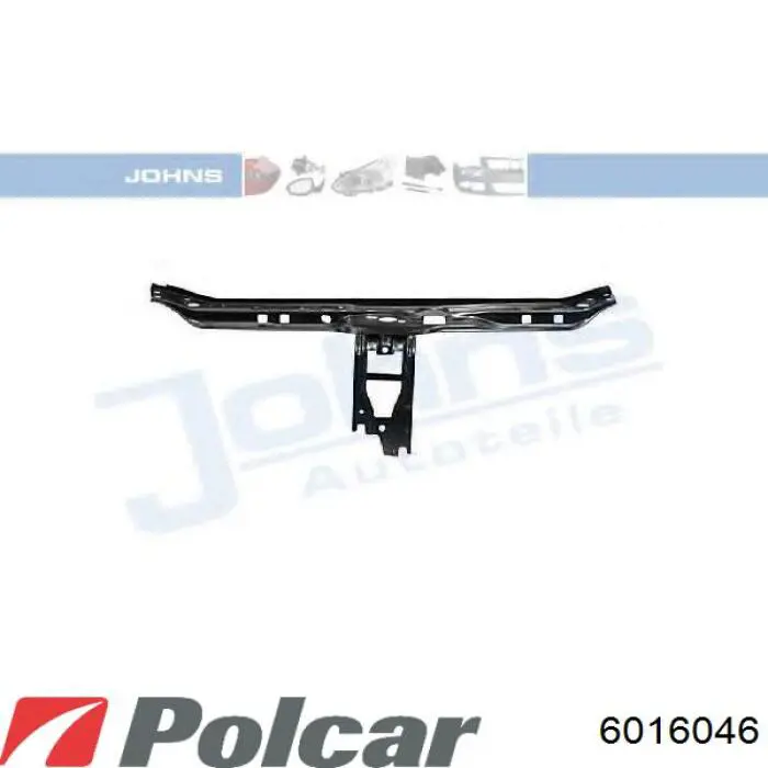 6016046 Polcar Рамка радіатора права