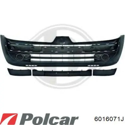 Купити 7701476554 Renault (RVI) Буфер (бампер) передній