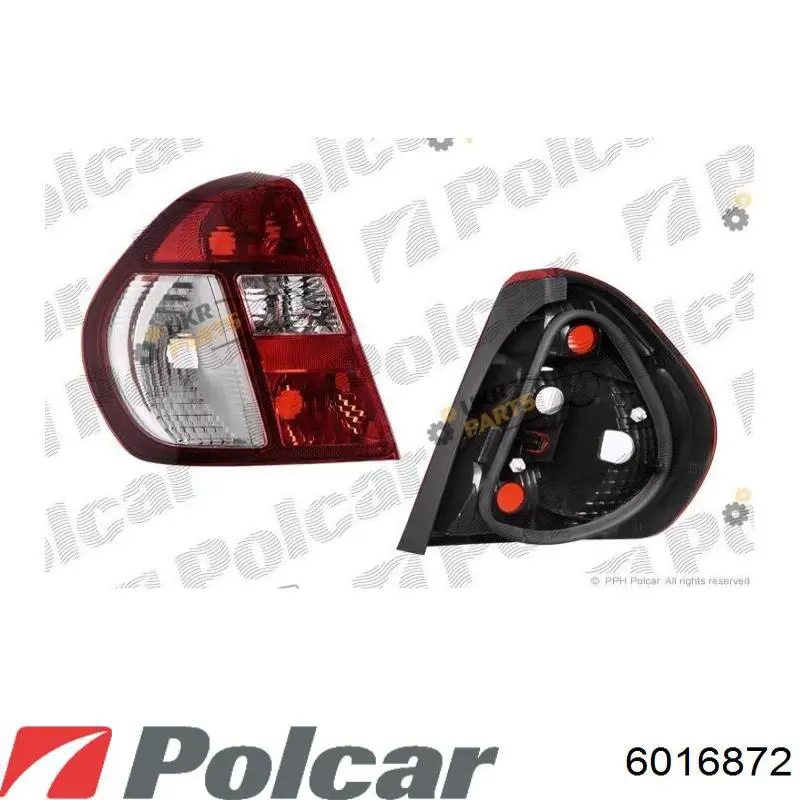 Ліхтар задній лівий Depo/Loro/Abakus FP5604F5E ціна, від 30.89 USD