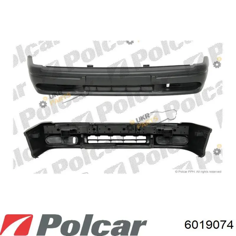 Бампер на авто Polcar 6019074 ціна, від 60.88 USD