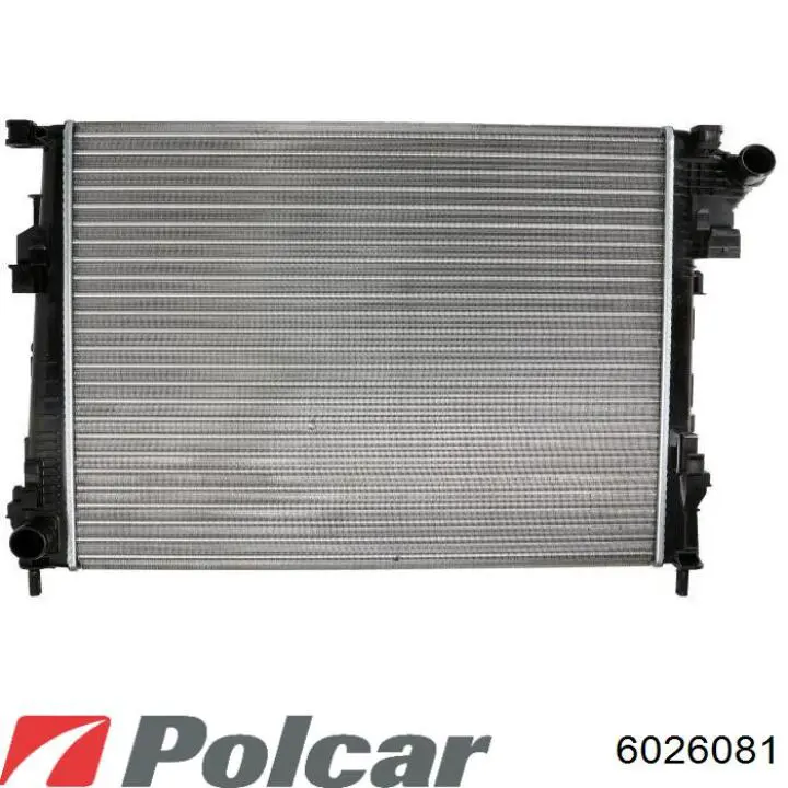 6026081 Polcar Радіатор охолодження двигуна