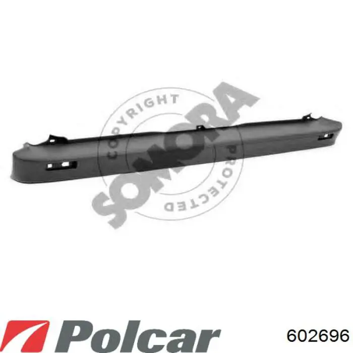 Бампер задній, центральна частина Polcar 602696 ціна, від 97.39 USD
