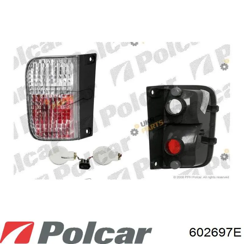 Фара задня, ліва Polcar 602697E ціна, від 26.48 USD