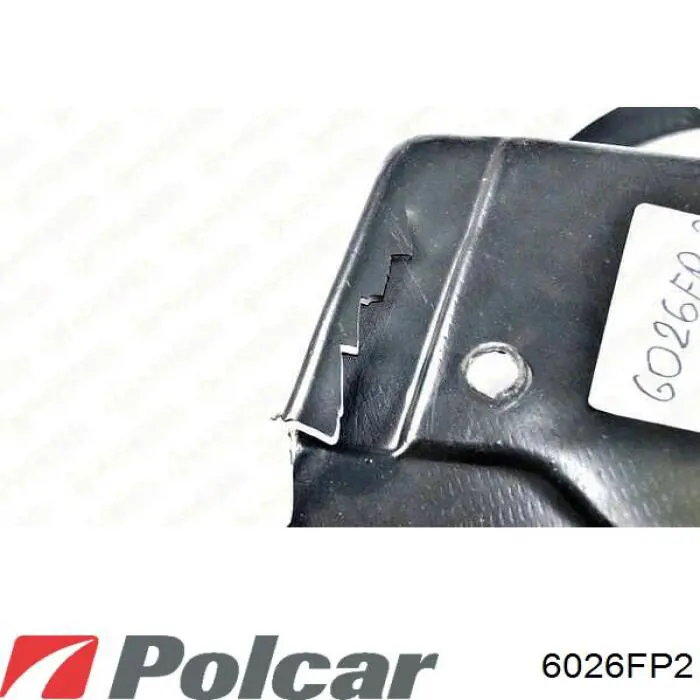 Купити 6026FP2 Polcar Підкрилок переднього крила, правий задній
