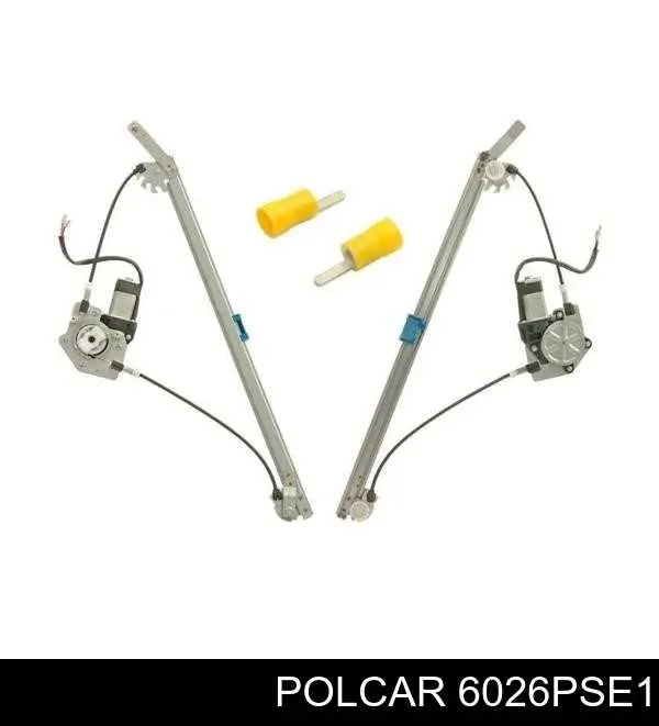 Склопідйомник з електродвигуном Polcar 6026PSE1 ціна, від 42.27 USD