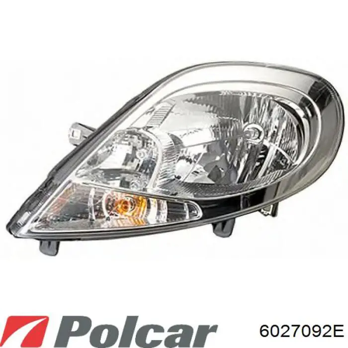 Фара ліва 6027092E Polcar