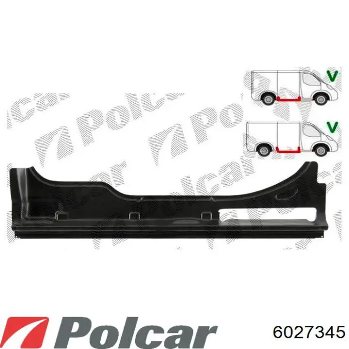 Купити 6027345 Polcar 
