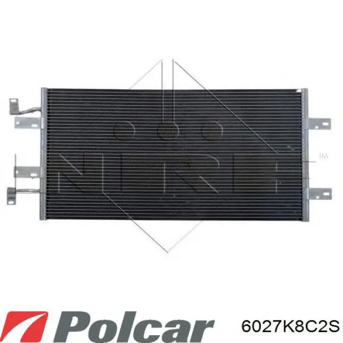 Купити 6027K8C2S Polcar Радіатор системи охолодження кондиціонера