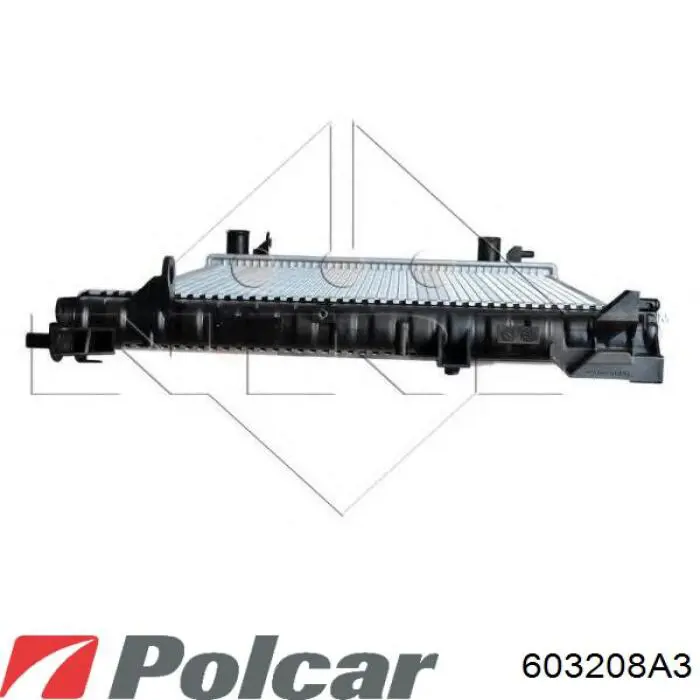 603208A3 Polcar Радіатор охолодження двигуна
