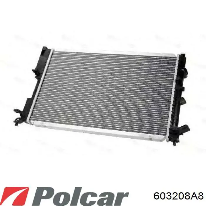 603208A8 Polcar Радіатор охолодження двигуна