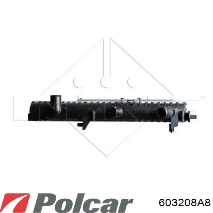 Радіатор основний Polcar 603208A8 ціна, від 74.10 USD