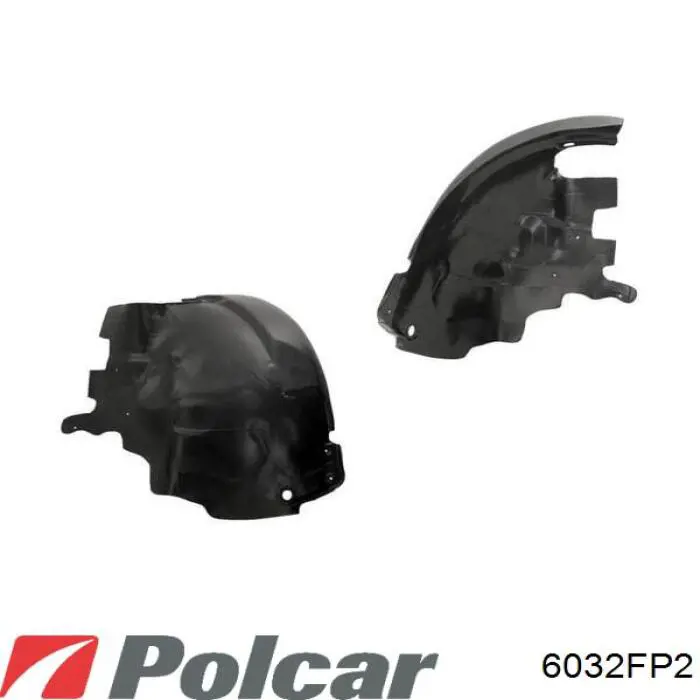 Підкрилок переднього крила, правий задній 6032FP2 Polcar