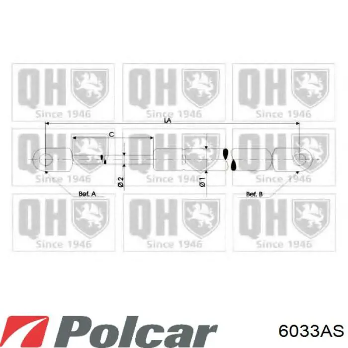 Купити GS0325 Magneti Marelli Амортизатор під капот