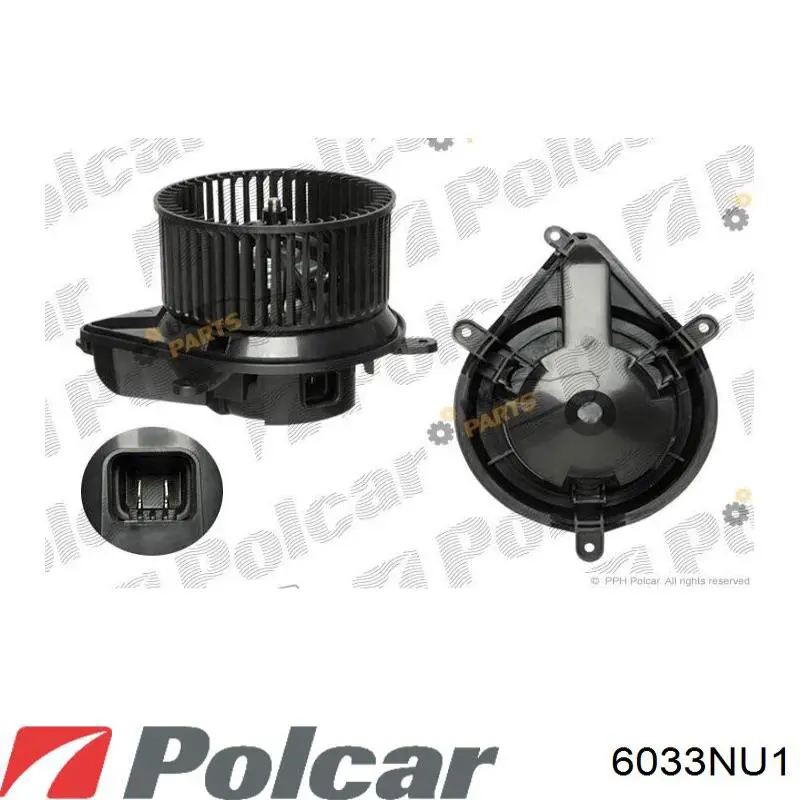 6033NU1 Polcar Електромотор пічки