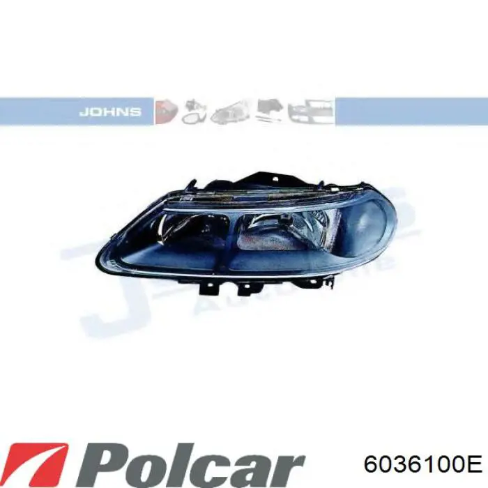 Фара правая Renault (RVI) 7700420129 ціна, від 63.39 USD