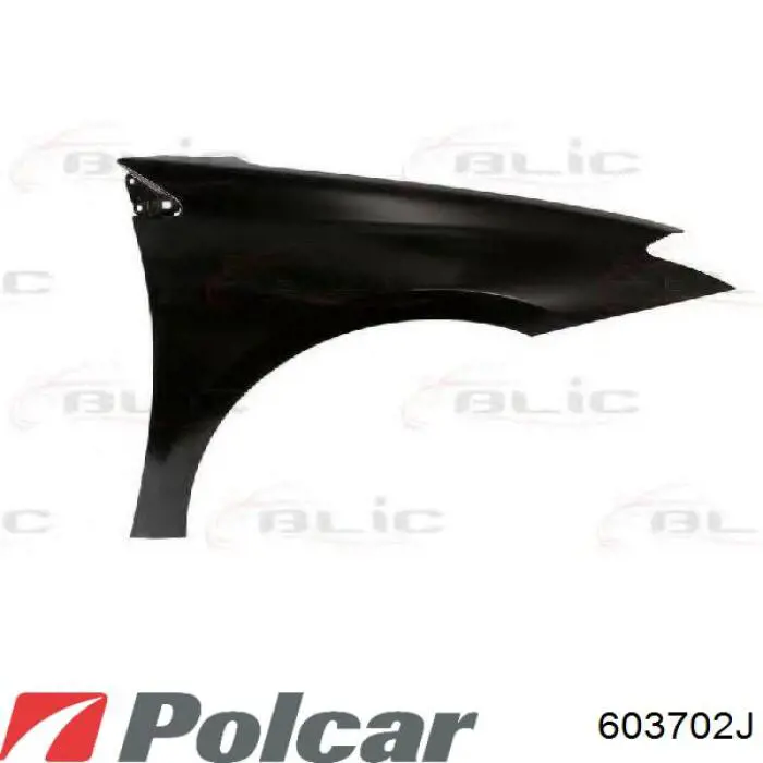 Крило переднє праве Polcar 603702 ціна, від 34.31 USD