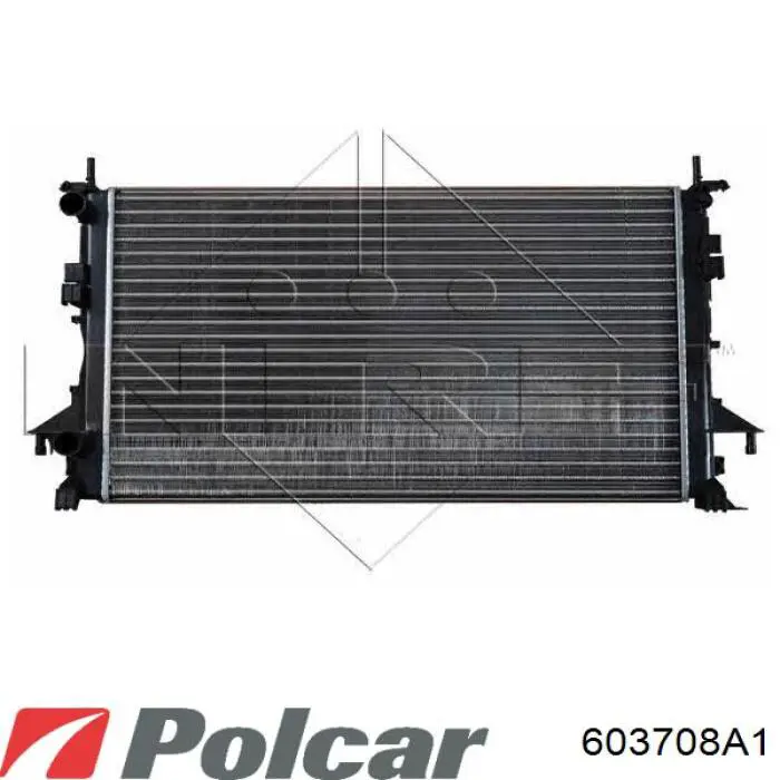 603708A1 Polcar радіатор охолодження двигуна