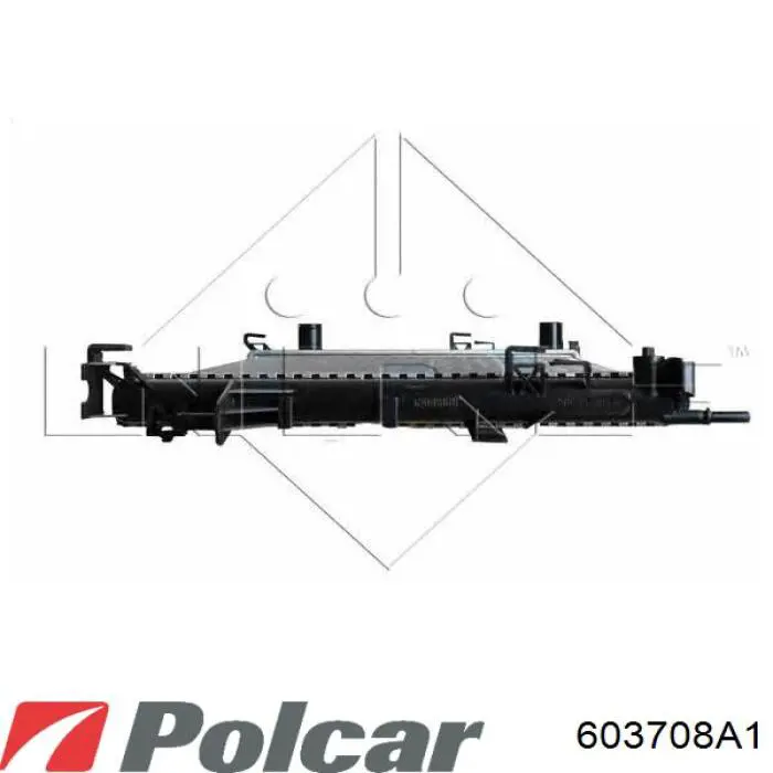 Радіатор 603708A1 Polcar