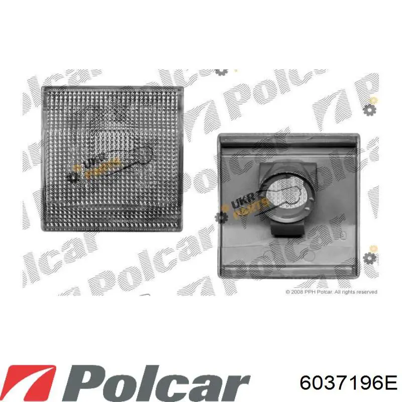 Поворотник лівий Polcar 6037196E ціна, від 3.80 USD