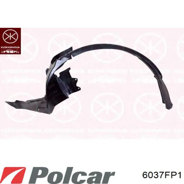 Підкрилок передній правий 8200002138 Renault (RVI)