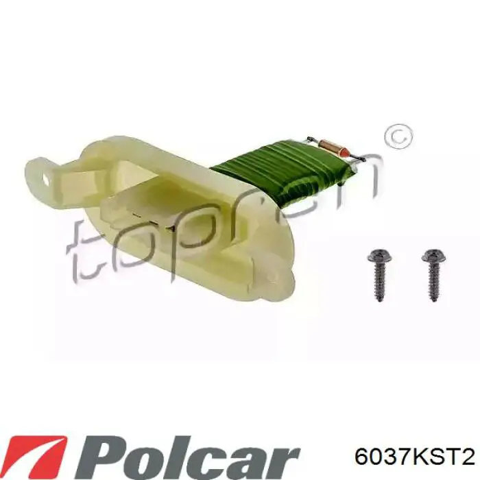 Резистор обігрівача Polcar 6037KST2 ціна, від 8.31 USD