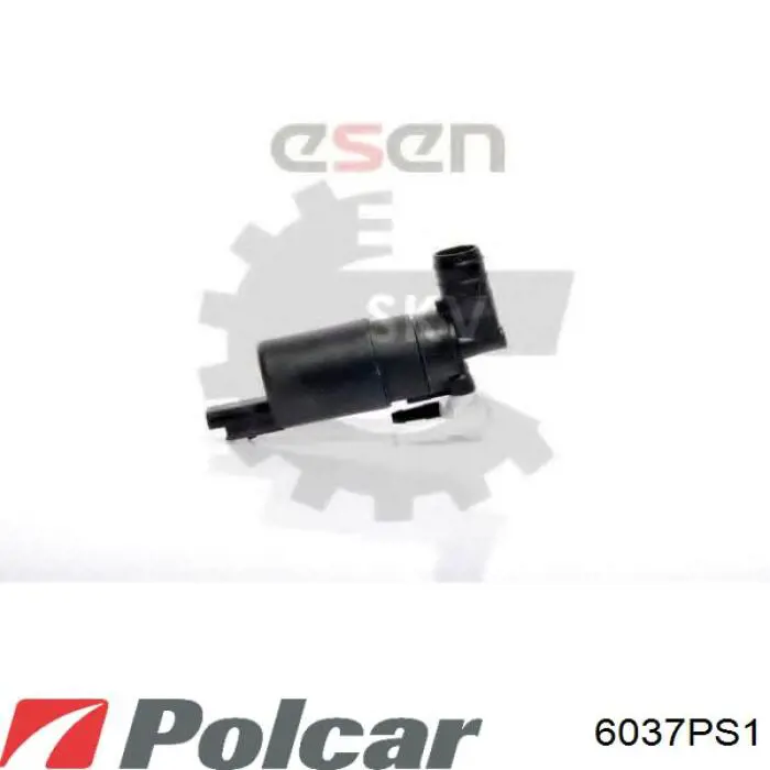 6037PS1 Polcar насос-двигун омивача скла, переднього
