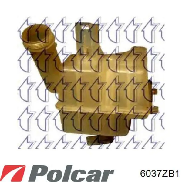 Купити 6037ZB1 Polcar Водяний бачок системи охолодження