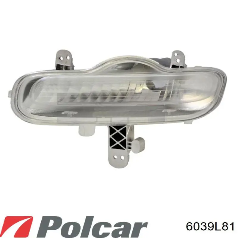 6039L81 Polcar радіатор масляний (холодильник, під фільтром)