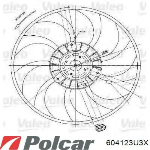  604123U3X Polcar