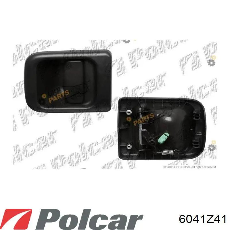 6041Z41 Polcar Ручка дверей лівоих, зовнішня, перед/зад