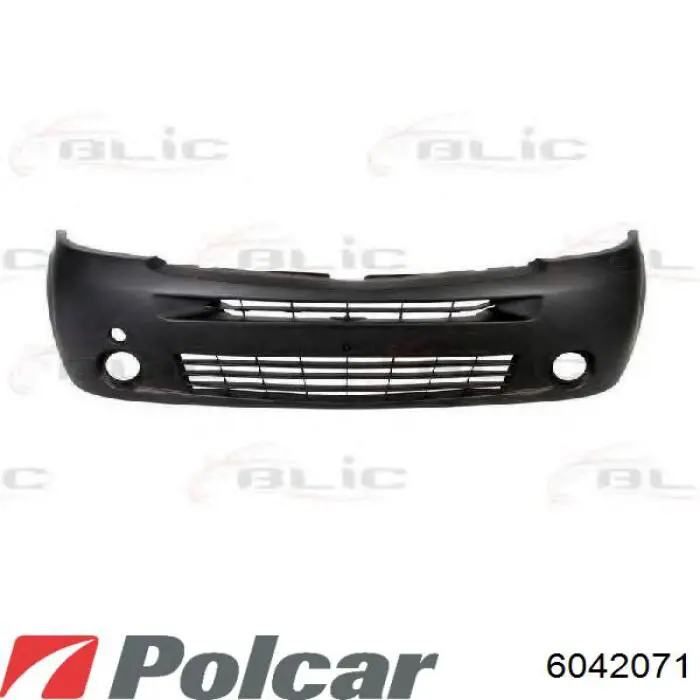 Передній бампер 6042071 Polcar