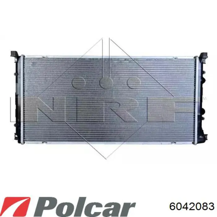 6042083 Polcar радіатор охолодження двигуна