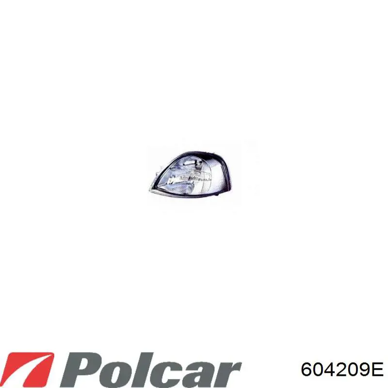 Купити 6042092E Polcar Основна фара в зборі ліва