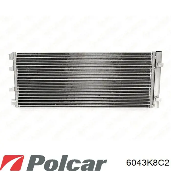 Конденсатор кондиціонера Polcar 6043K8C2 ціна, від 61.99 USD