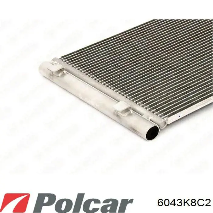 Купити 6043K8C2 Polcar Радіатор системи охолодження кондиціонера