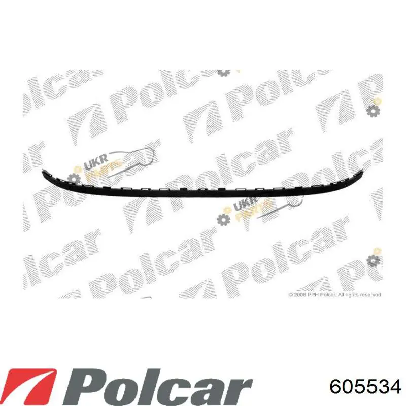 Шина бампера переднього Dega REN07CL032Y ціна, від 52.21 USD