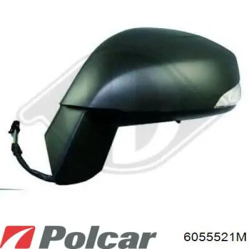 Праве бічне дзеркало Polcar 6055521M ціна, від 33.09 USD