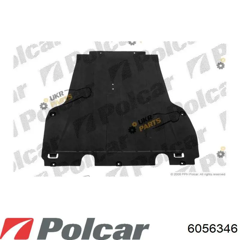 Купити 6056348 Polcar Ізоляція моторного відсіку