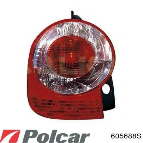 605688E Polcar ліхтар задній правий