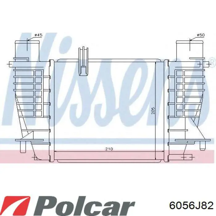 Інтеркулер CI264000P Mahle Original