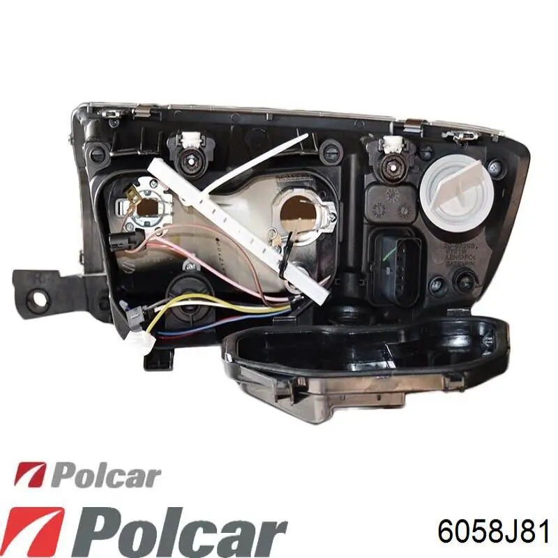 6058J81 Polcar радіатор интеркуллера