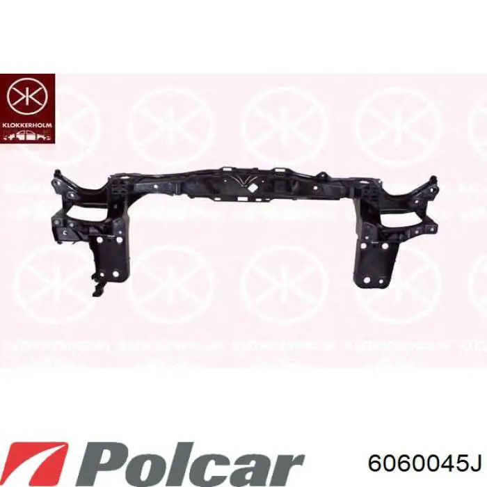 6060045 Polcar супорт радіатора лівий/монтажна панель кріплення фар