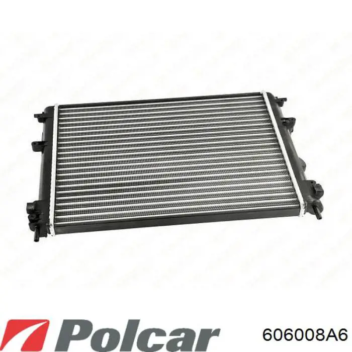 606008A6 Polcar радіатор охолодження двигуна